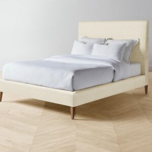 The Essex Bed - Performance Woven Chenille Desert