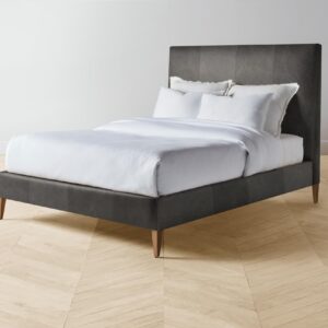 The Essex Bed - Tuscan Leather Seal