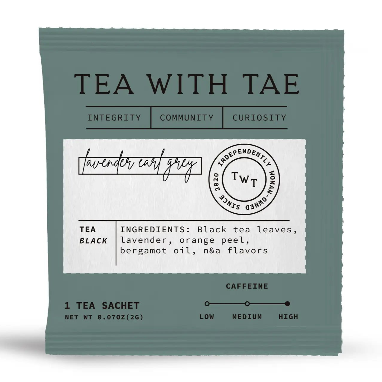 Lavender Earl Grey Black Tea Sachet