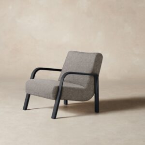 The Felix Chair - Heritage Belgian Linen Agate