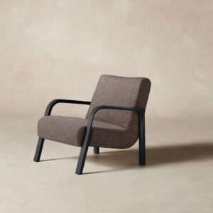 The Felix Chair - Heritage Belgian Linen Carob