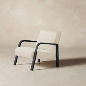 The Felix Chair - Italian Bouclé White