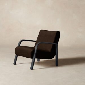 The Felix Chair - Mohair Chocolate