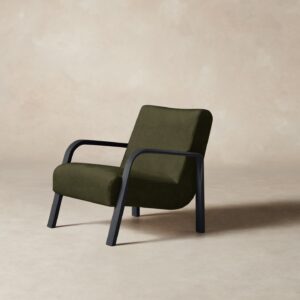 The Felix Chair - Mohair Moss