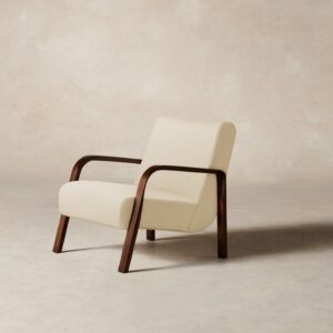 The Felix Chair - Performance Linen Weave Prairie