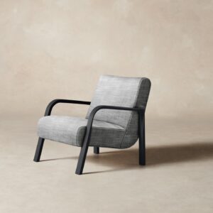 The Felix Chair - Performance Textured Tweed Alpine