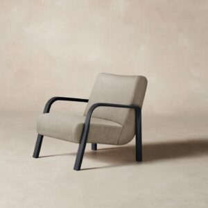 The Felix Chair - Performance Tweed Oatmeal