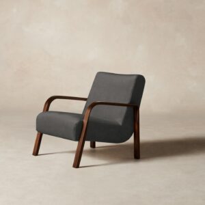 The Felix Chair - Performance Velvet Slate