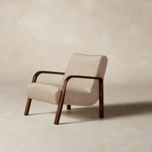The Felix Chair - Performance Velvet Taupe