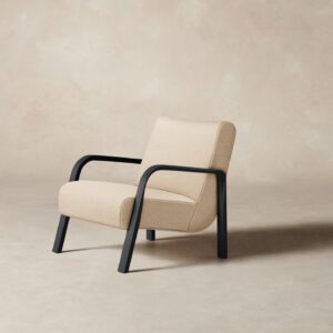 The Felix Chair - Performance Woven Chenille Desert