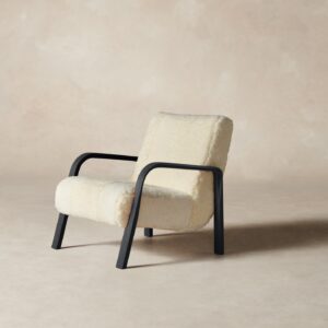 The Felix Chair - Shearling Ivory