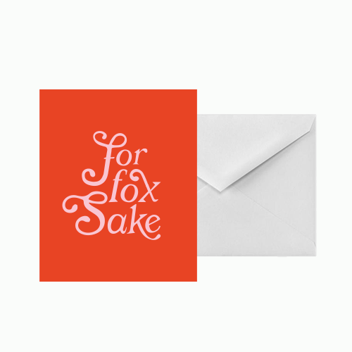 For Fox Sake Card Pack | Set of 8
