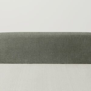 The Franklin Bench - Heritage Belgian Linen Thyme