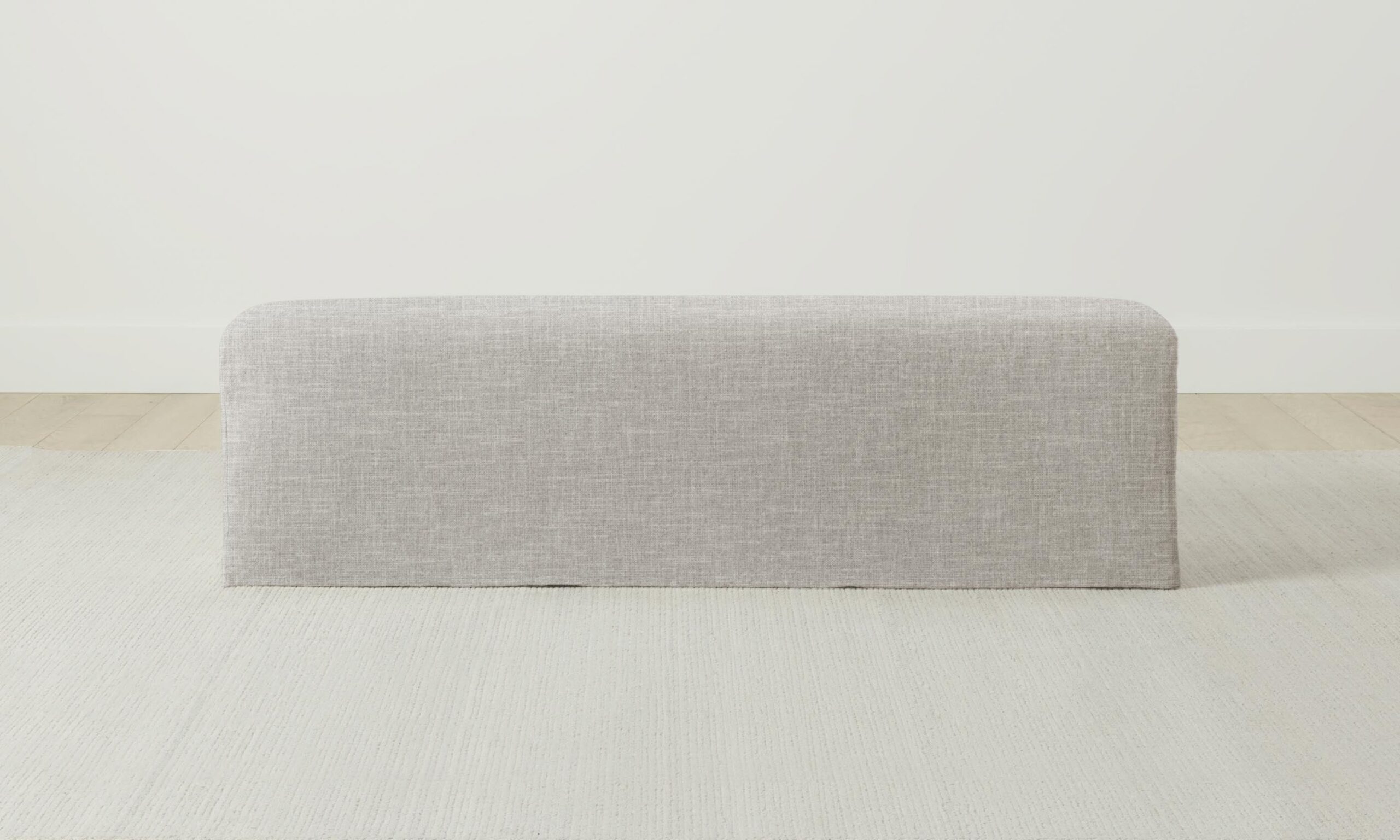 The Franklin Bench - Performance Woven Chenille Steel