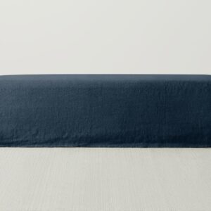 The Franklin Bench - Performance Linen Weave Bay