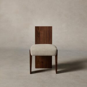 The Garrett Dining Chair - Performance Mélange Weave Shell