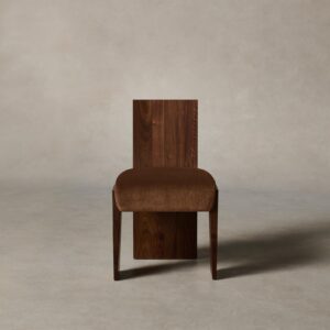 The Garrett Dining Chair - Performance Velvet Cider