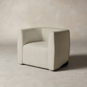 The Henri Swivel Chair - Merino Dusk
