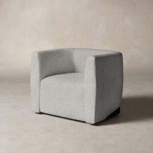 The Henri Swivel Chair - Woolen Bouclé Cliff