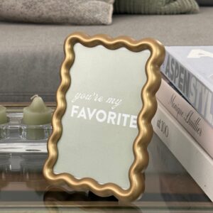 Wavy Gold Frame