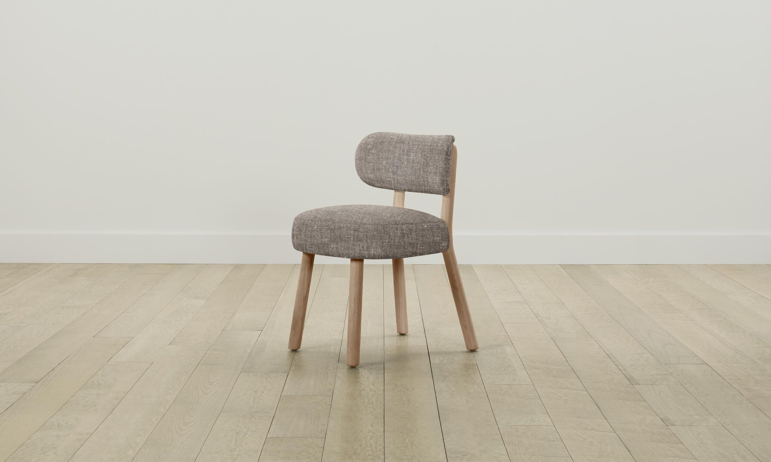 The Jane Dining Chair - Heritage Belgian Linen Carob