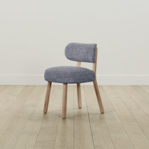 The Jane Dining Chair - Heritage Belgian Linen Lake