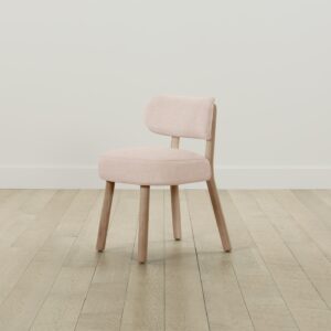 The Jane Dining Chair - Heritage Belgian Linen Petal