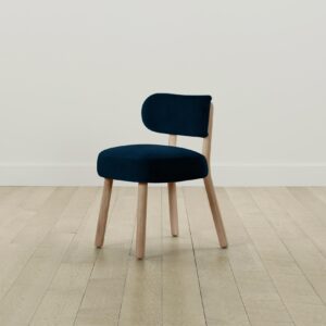 The Jane Dining Chair - Mohair Admiral