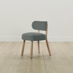 The Jane Dining Chair - Mohair Fog