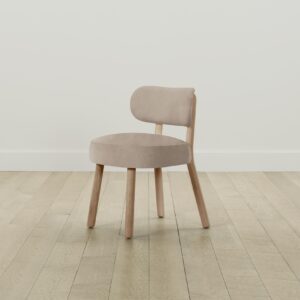 The Jane Dining Chair - Nubuck Leather Fawn