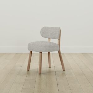 The Jane Dining Chair - Performance Mélange Weave Flint