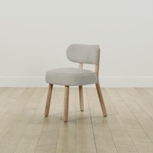 The Jane Dining Chair - Performance Textured Linen Flax