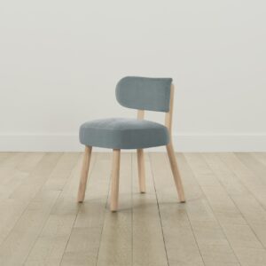 The Jane Dining Chair - Performance Velvet Seafoam