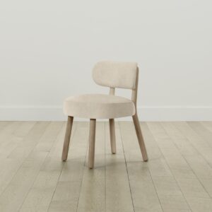 The Jane Dining Chair - Tuscan Leather Bisque