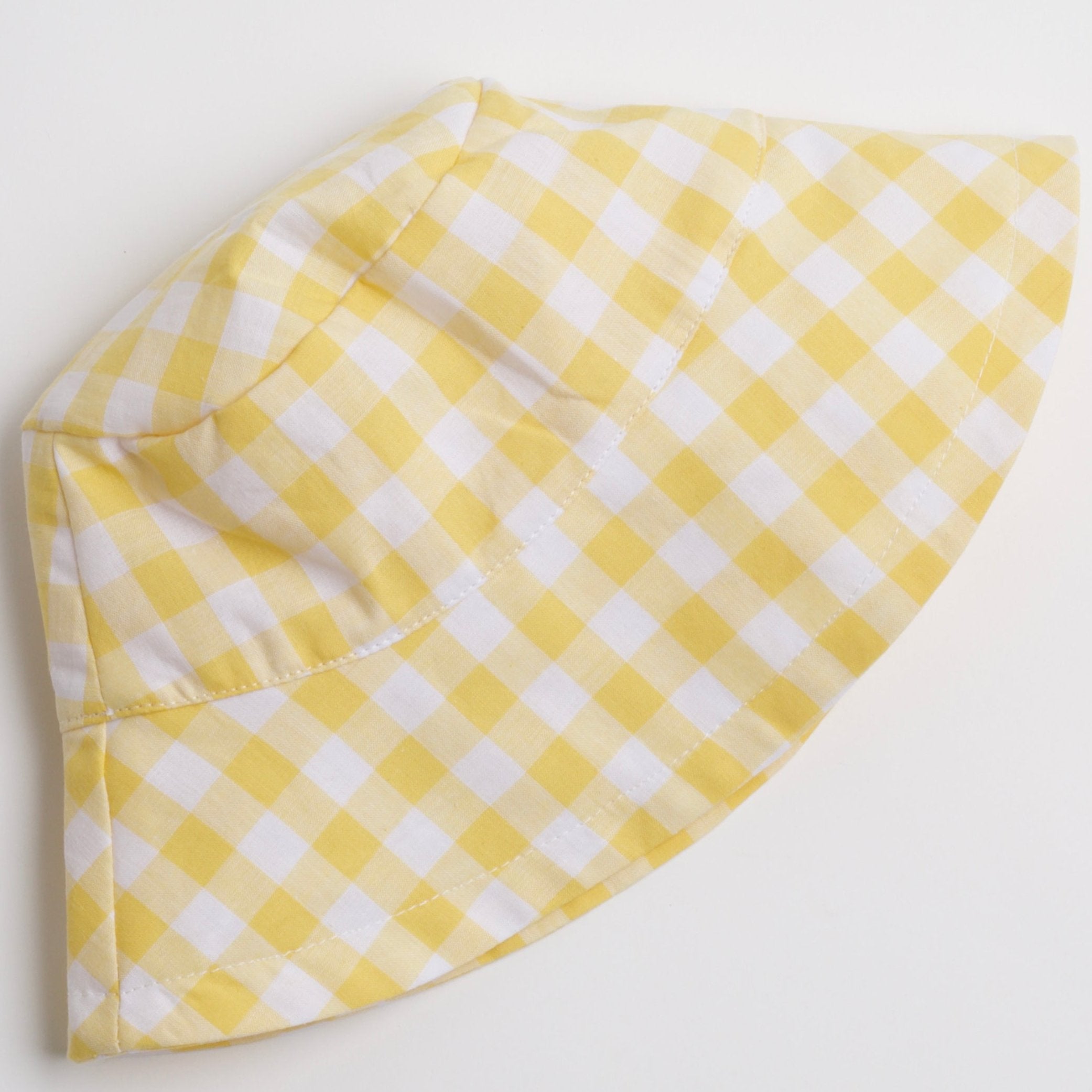 Gingham Sunhat | Sunflower Yellow