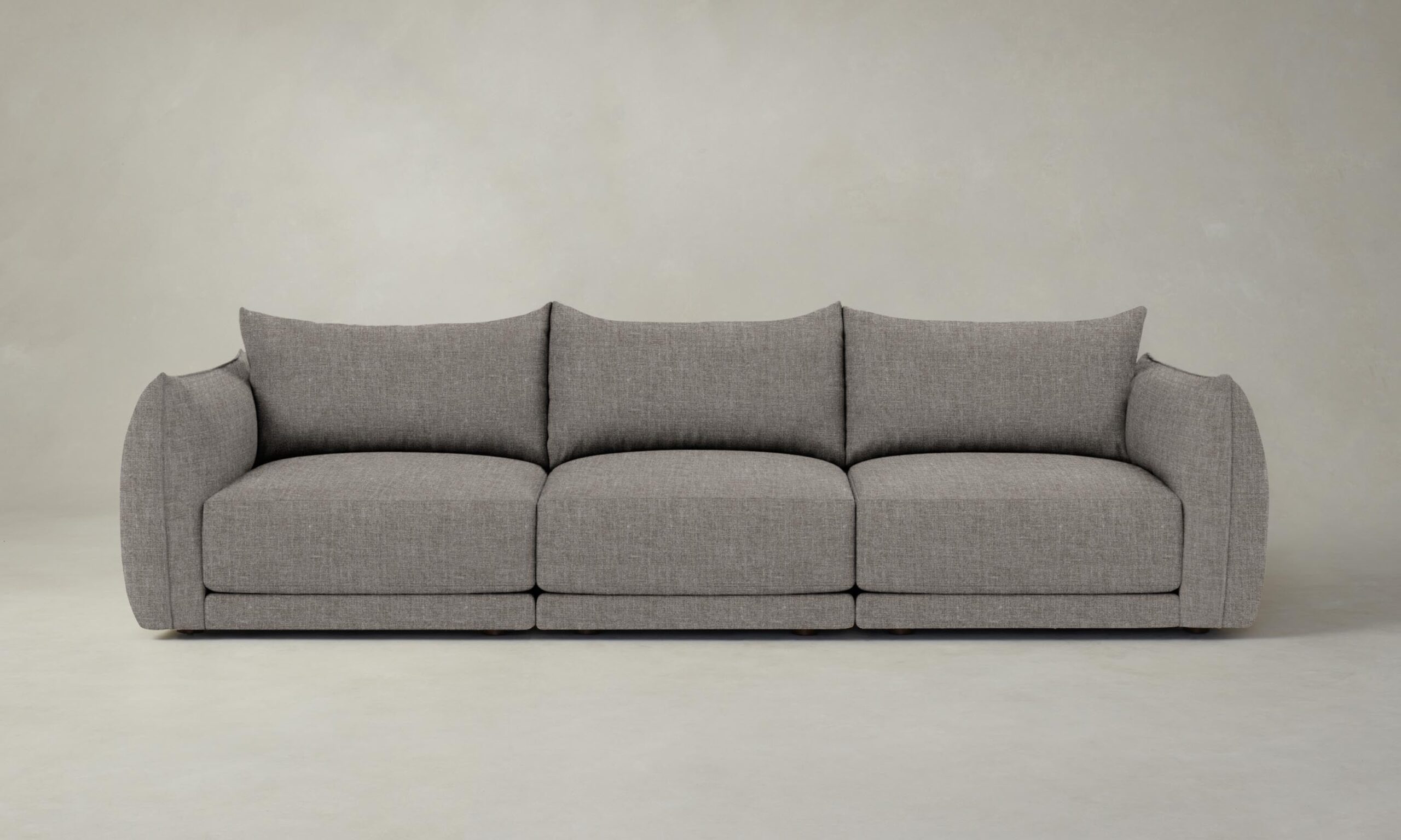 The Jones Modular Sofa - Heritage Belgian Linen Agate