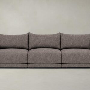 The Jones Modular Sofa - Heritage Belgian Linen Carob