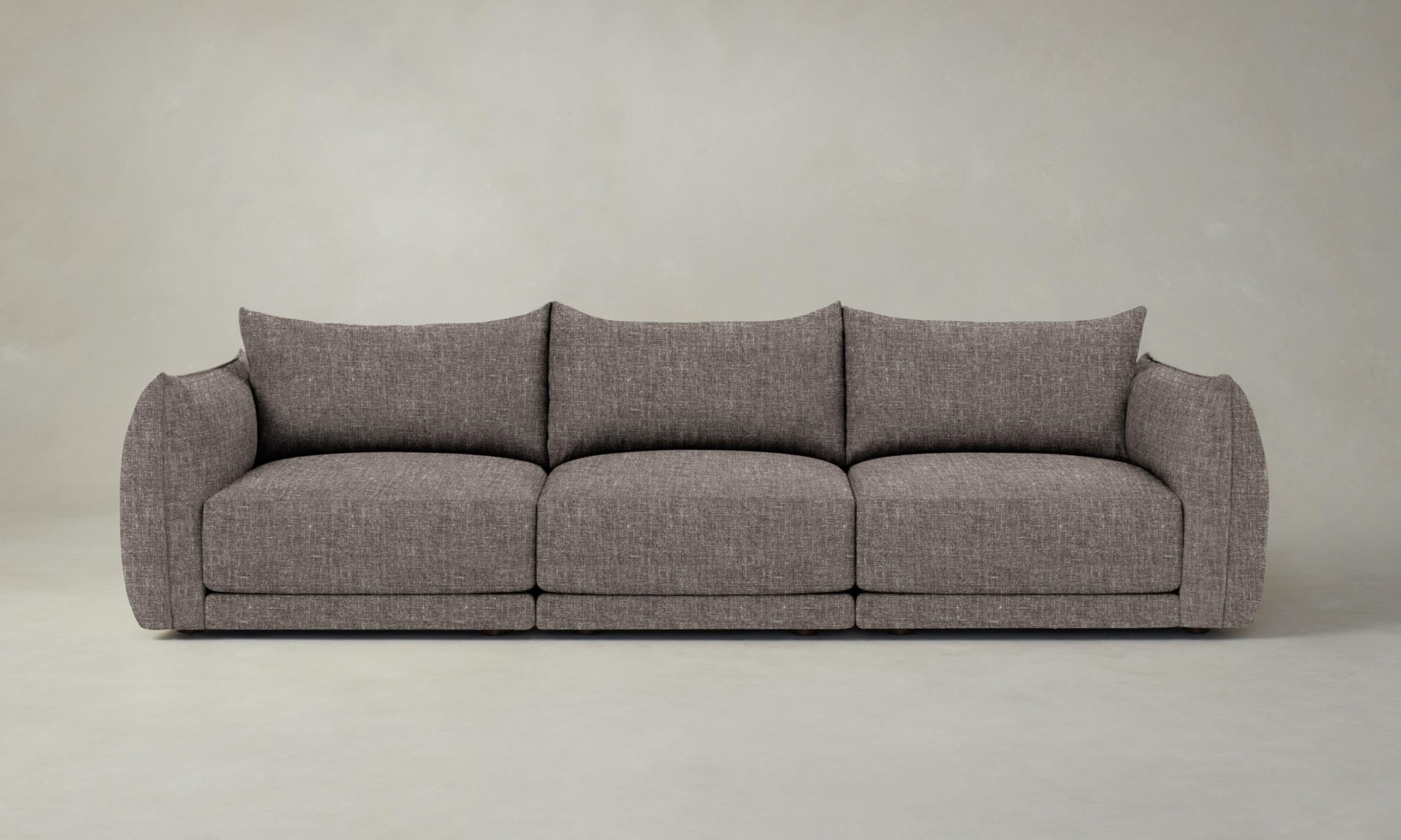 The Jones Modular Sofa - Heritage Belgian Linen Carob