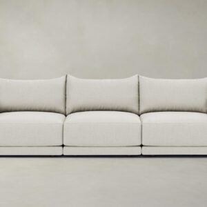 The Jones Modular Sectional - Heritage Belgian Linen Egret