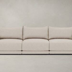 The Jones Modular Sectional - Heritage Belgian Linen Summit