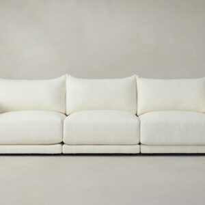 The Jones Modular Sectional - Italian Bouclé White