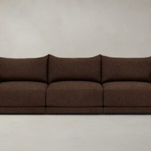 The Jones Modular Sectional - Italian Brushed Wool Cocoa