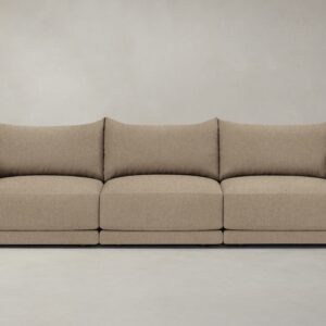 The Jones Modular Sectional - Italian Brushed Wool Fox