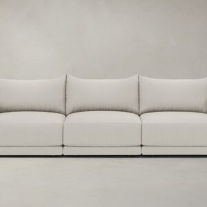 The Jones Modular Sectional - Italian Brushed Wool Vanilla