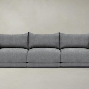 The Jones Modular Sectional - Performance Mélange Weave Night