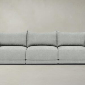 The Jones Modular Sofa - Performance Mélange Weave Seaglass