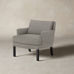 kaye-chair_belgian-linen-agate_blackened-oak_8f37ddb9-6526-4cc6-8054-1e9f92f67b78.jpg The Kaye Chair - Heritage Belgian Linen Agate