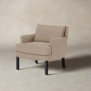 The Kaye Chair - Italian Brushed Wool Fox