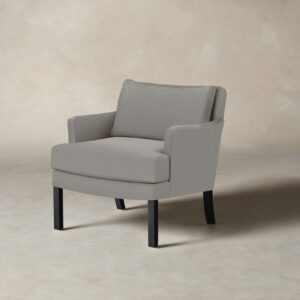 The Kaye Chair - Performance Linen Weave Cloud