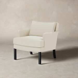 The Kaye Chair - Performance Linen Weave Flour